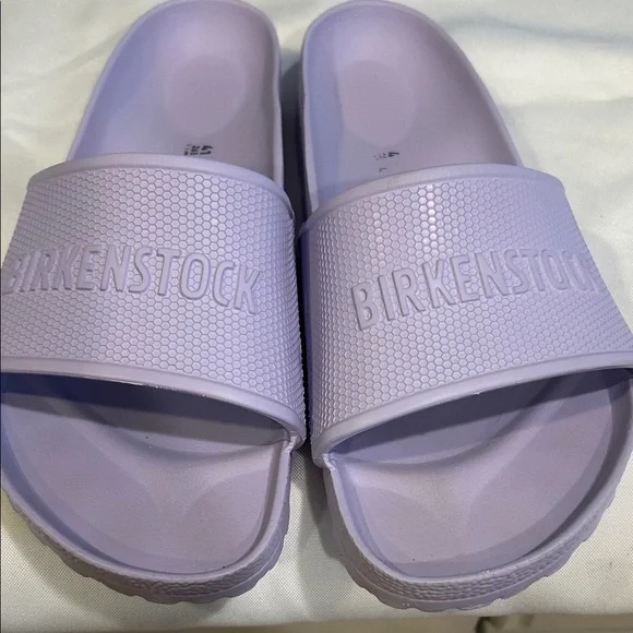 Birkenstock Barbados Eva Slides In Purple Fog Size 41 (10-10.5) - Picture 10 of 16